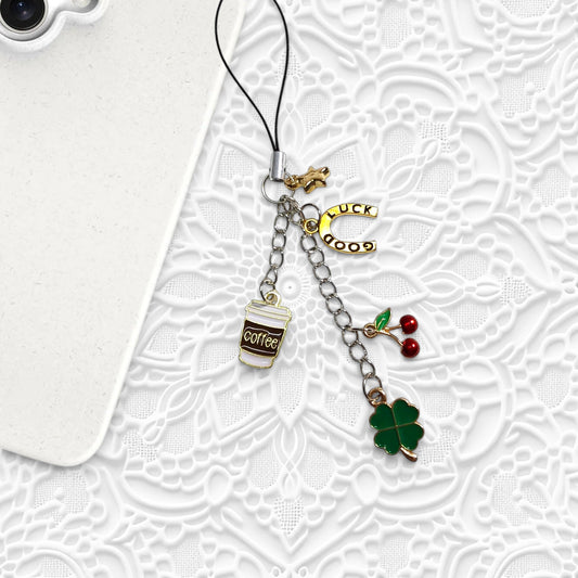 Clover Leaf Coffee Multi Charm
