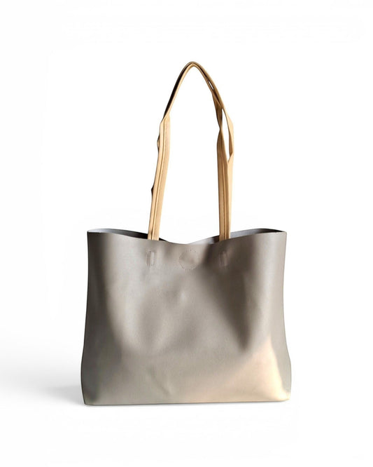 Minimalist Tote Stone Gray