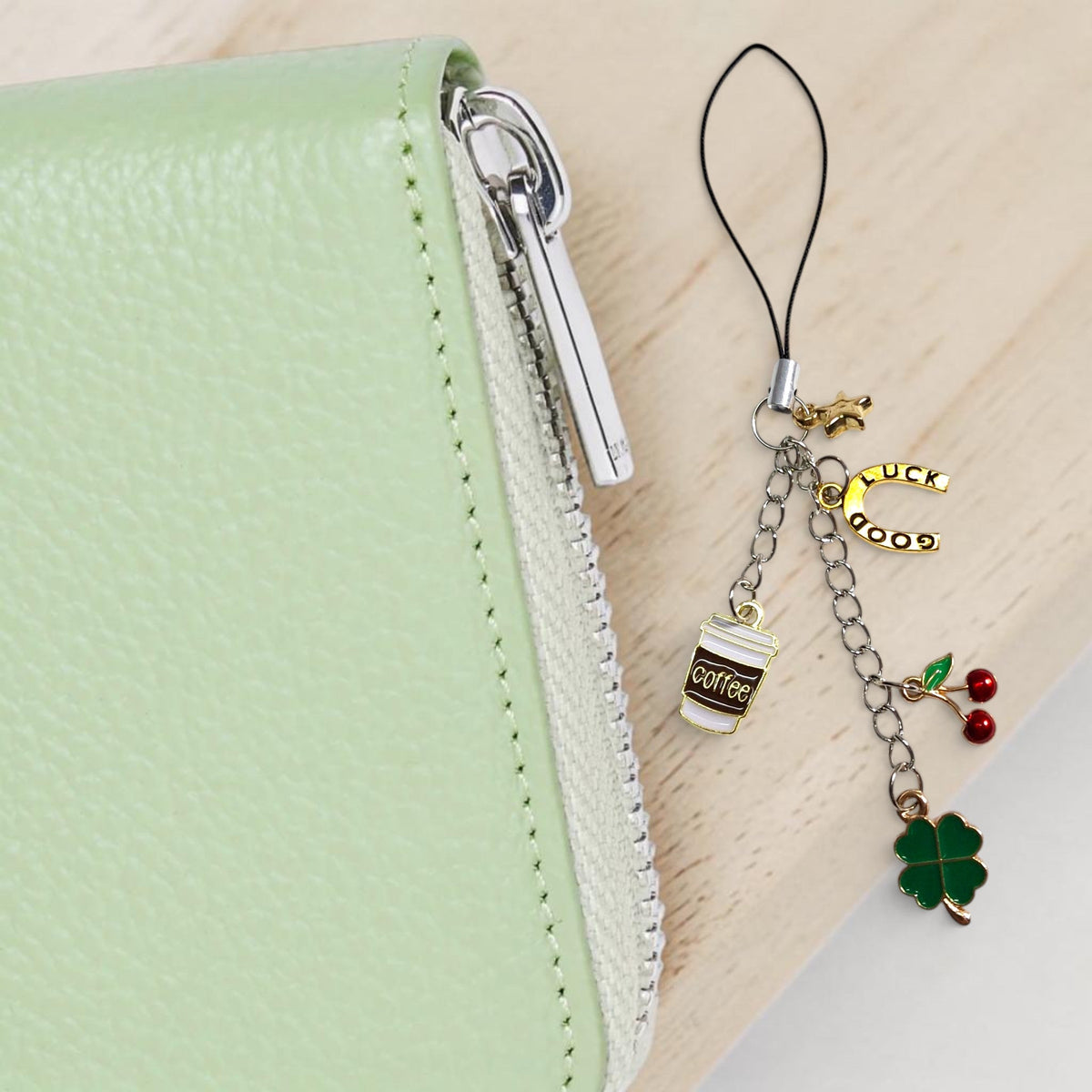 Clover Leaf Coffee Multi Charm