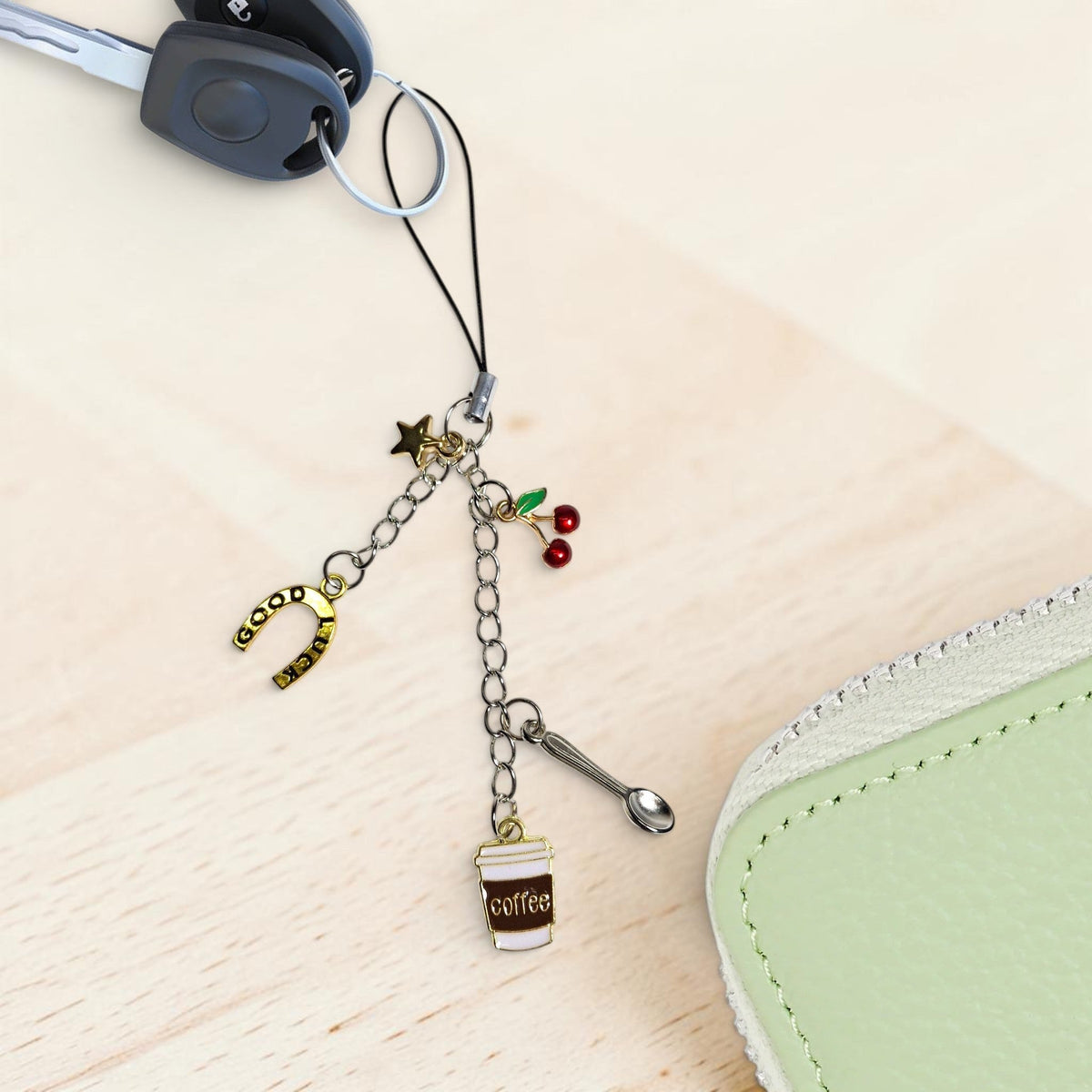Coffee Good Luck Multi Charms