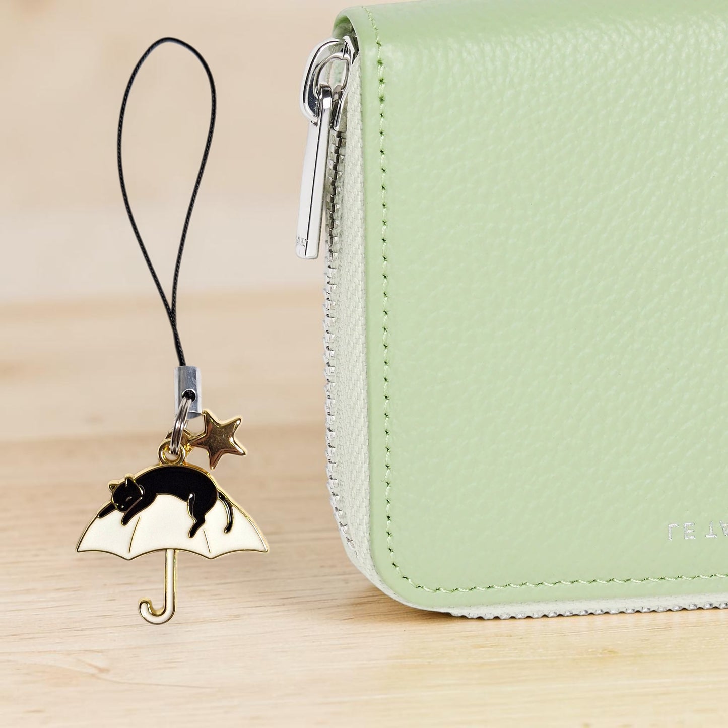 Sleeping Cat Charm