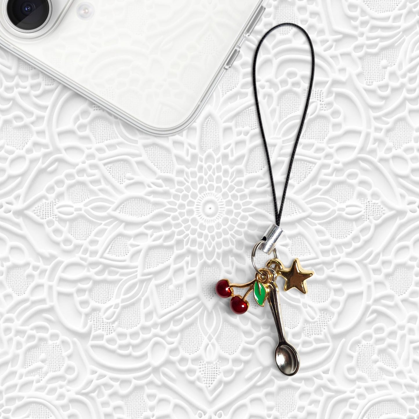 Silver Spoon Cherry Charm