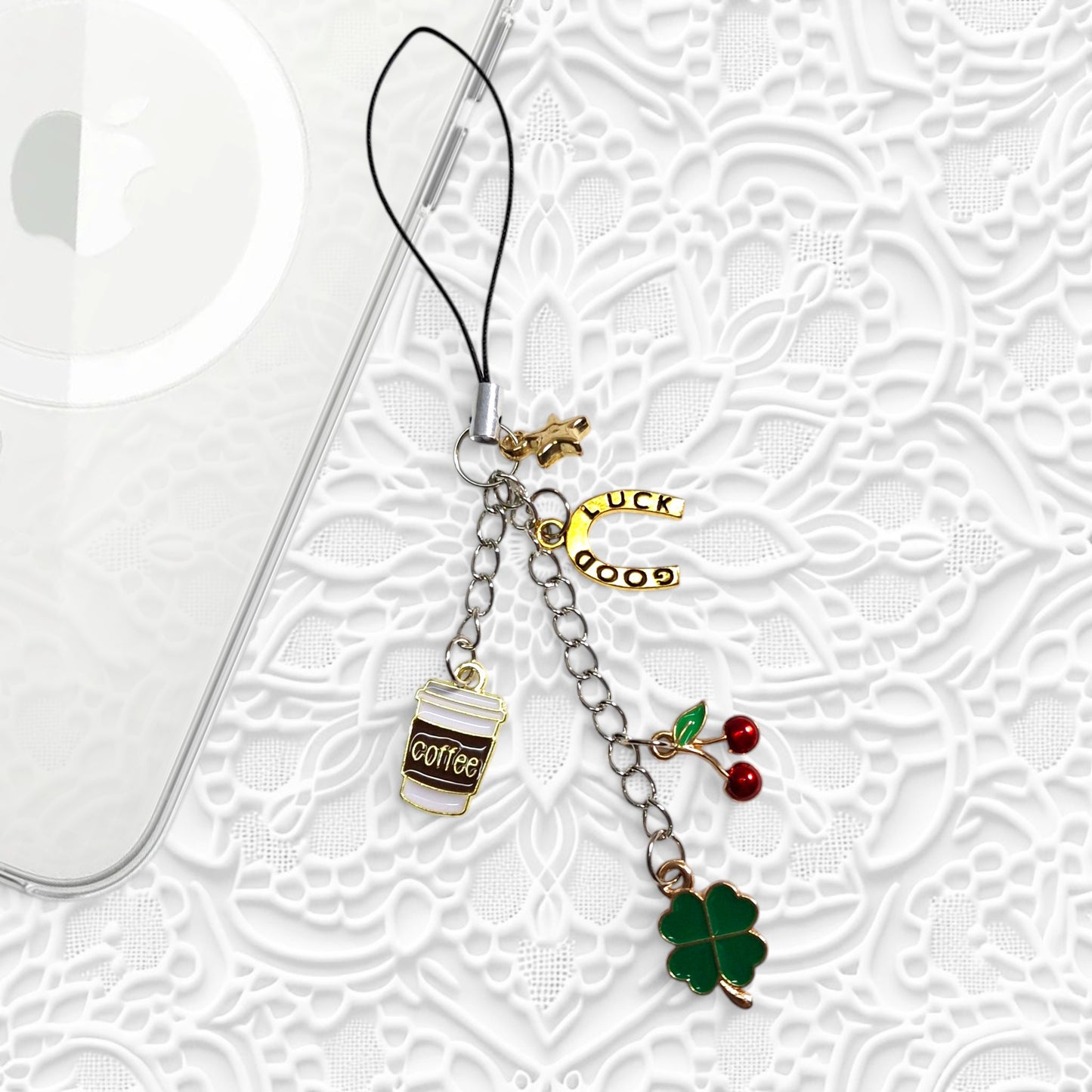 Clover Leaf Coffee Multi Charm