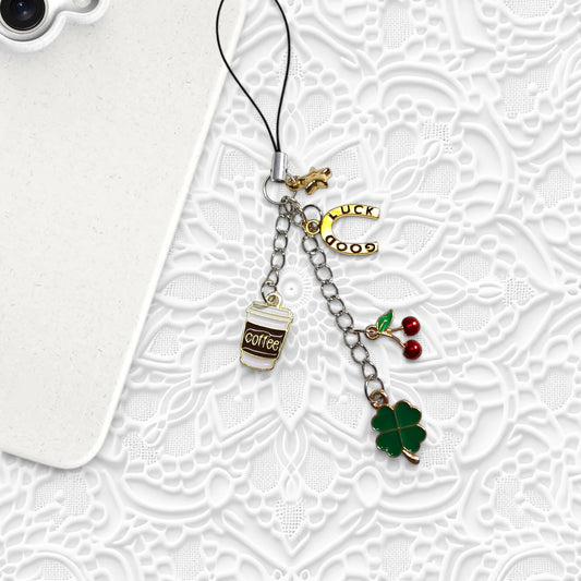 Clover Leaf Coffee Multi Charm