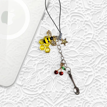 Silver Spoon Bee Multi Charm