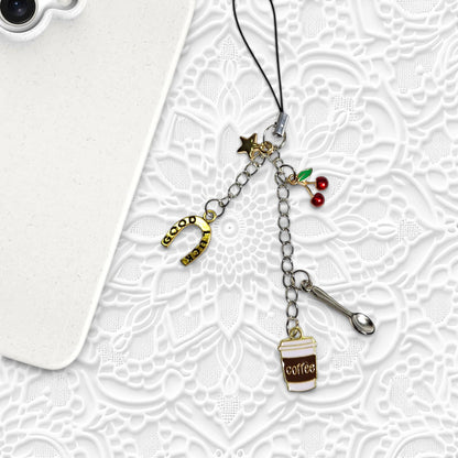 Coffee Good Luck Multi Charms