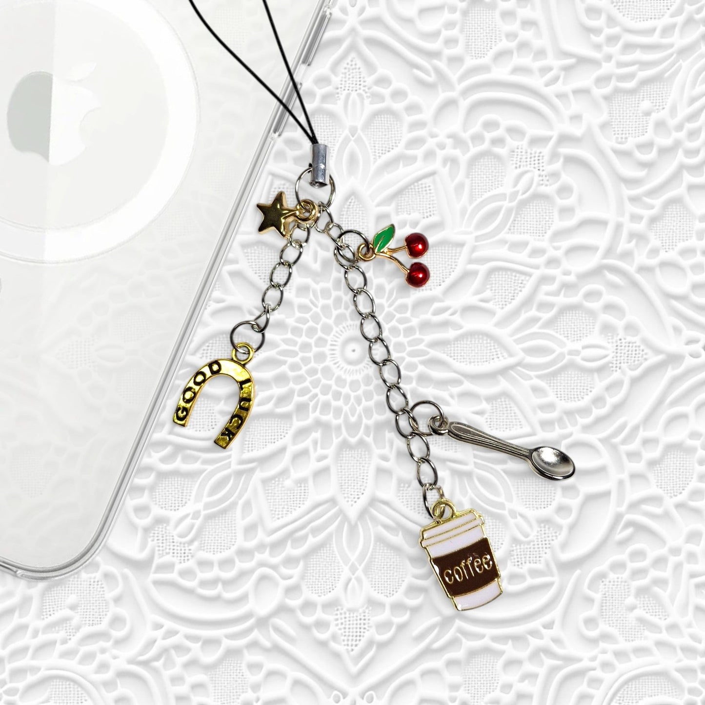 Coffee Good Luck Multi Charms