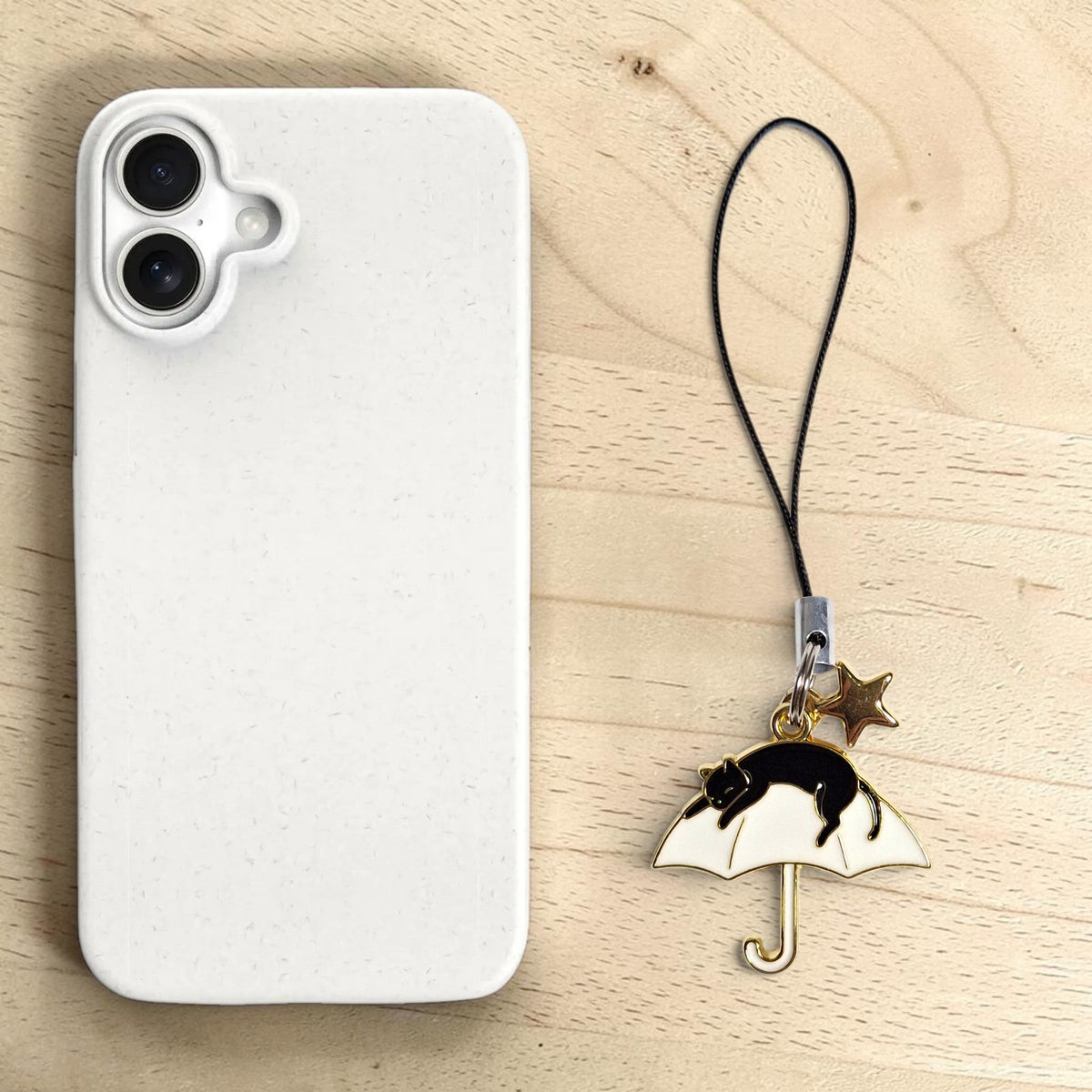 Sleeping Cat Charm