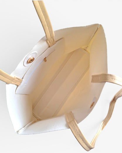 Minimalist Tote White