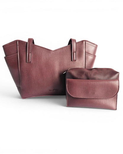 Tote Habit Maroon