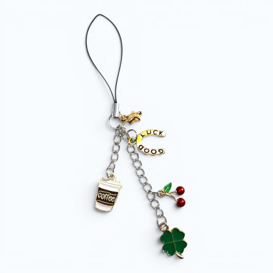 Clover Leaf Coffee Multi Charm