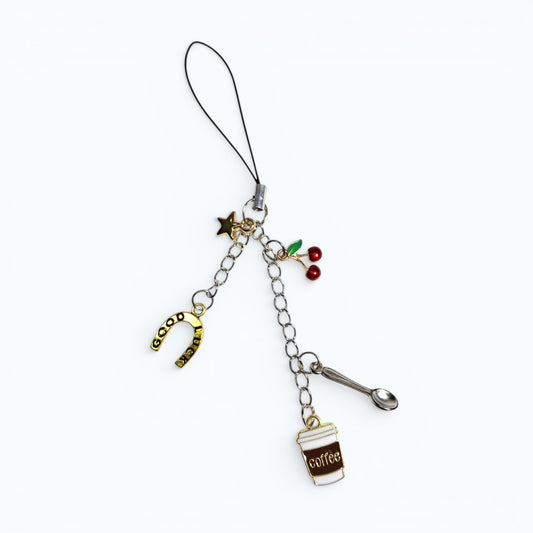 Coffee Good Luck Multi Charms