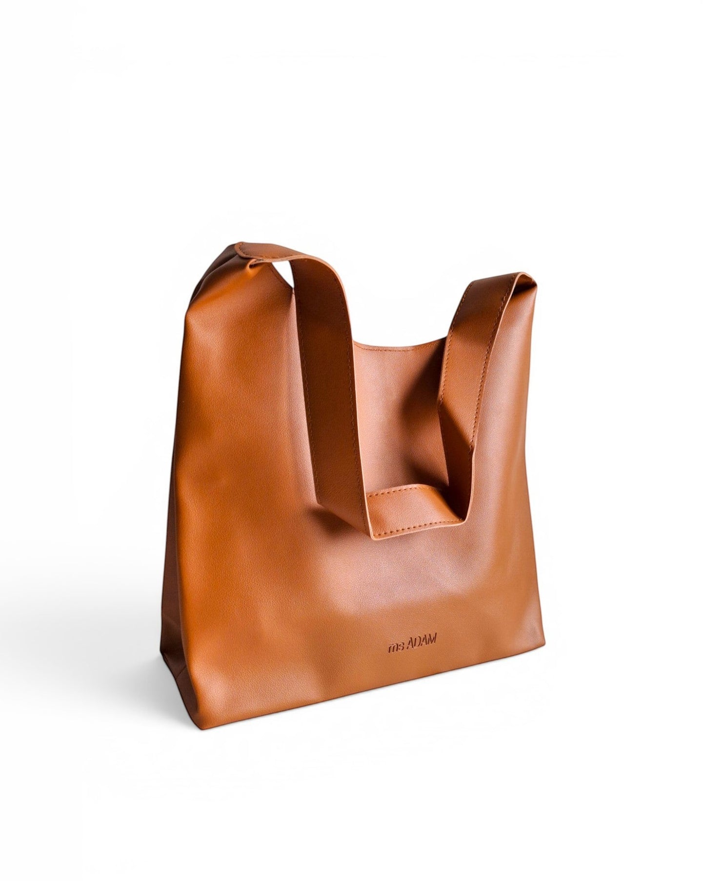 Grounded Shoulder Bag Rust Brown