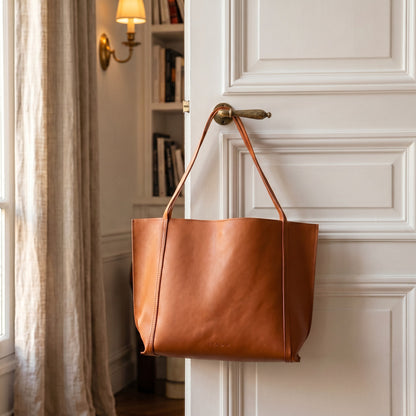 Go Easy Tote Rust Brown